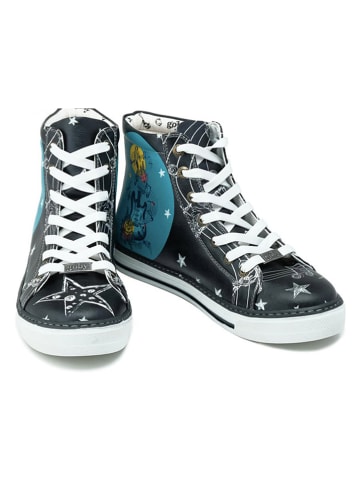 Goby Sneakers zwart/blauw