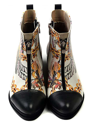 Goby Boots in Creme/ Bunt