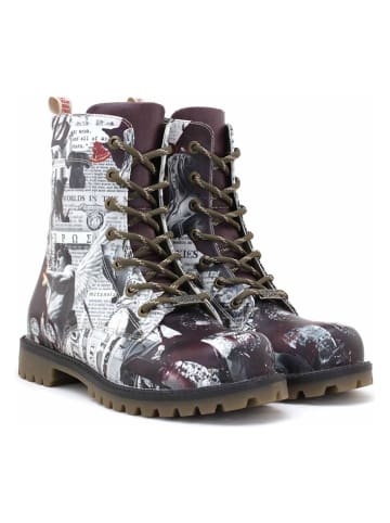 Goby Boots wit/zwart