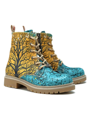 Goby Boots geel/blauw/meerkleurig