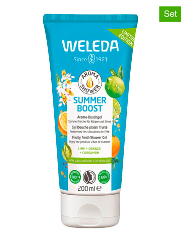 Weleda 2er-Set: Duschgel "Aroma Shower Summer Boost", je 200 ml