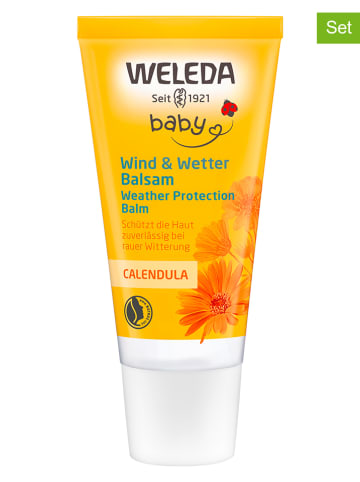 Weleda 2er-Set: Balsam "Calendula Wind & Wetter", je 30 ml