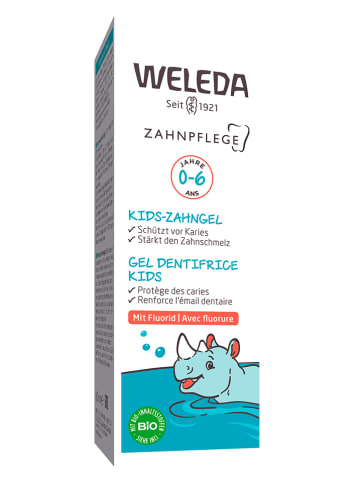 Weleda 3er-Set: Kids-Zahngel mit Fluorid, je 50 ml