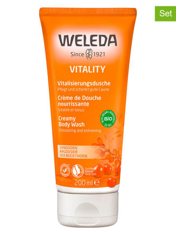 Weleda 2er-Set: Duschgel "Vitality", je 200 ml