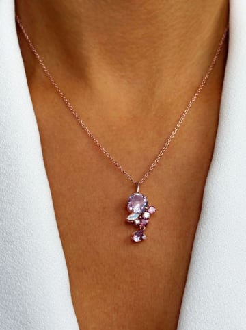 Les Petites Précieuses Vergulde ketting met hanger - (L)16 cm