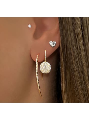 Les Petites Précieuses Zilveren oorstekers