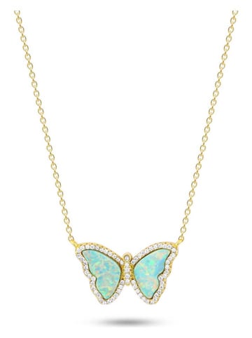 Les Petites Précieuses Vergulde ketting met sierelement - (L)40 cm