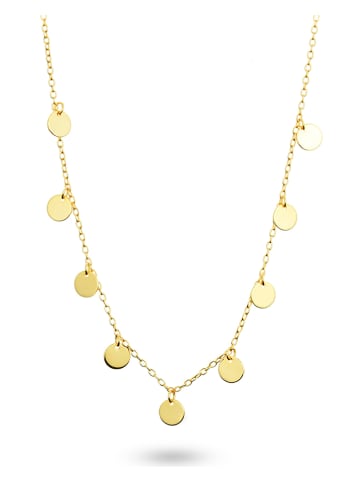 Les Petites Précieuses Vergulde ketting met sierelementen - (L)38 cm