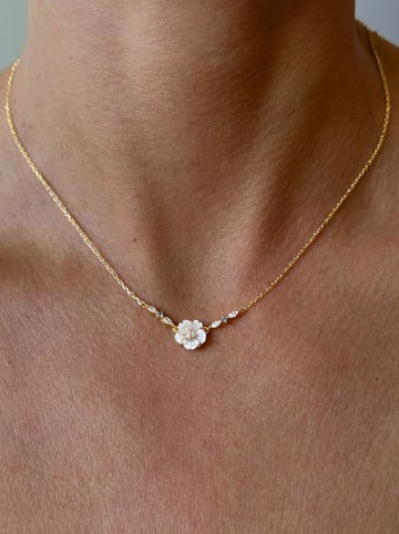 Les Petites Précieuses Vergulde ketting met sierelement - (L)40 cm