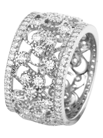 Les Petites Précieuses Silber-Ring mit Edelsteinen