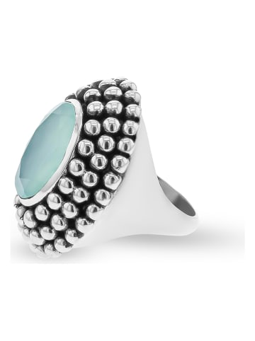 Les Petites Précieuses Zilveren ring met edelsteen