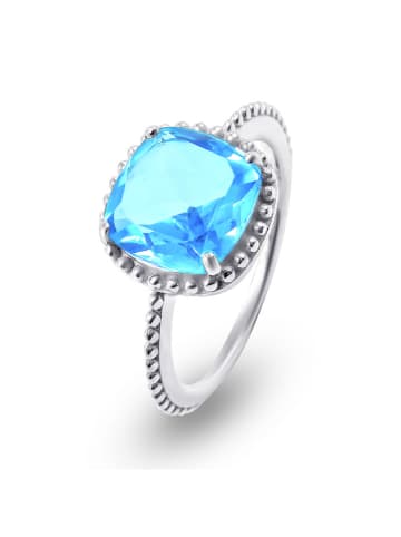 Les Petites Précieuses Silber-Ring mit Edelstein