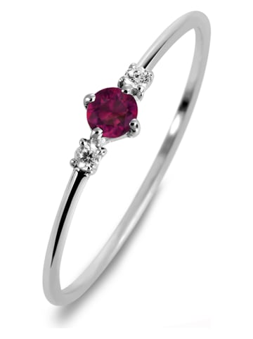 Les Petites Précieuses Silber-Ring mit Edelsteinen