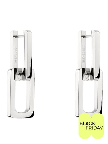 Liebeskind Edelstahl-Creolen in Silber