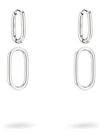 Liebeskind Edelstahl-Creolen in Silber