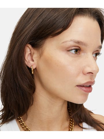 Liebeskind Edelstahl-Creolen in Gold