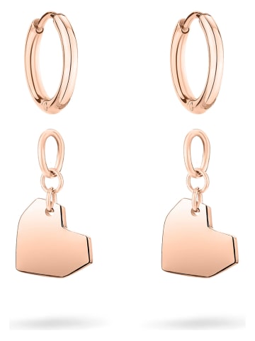 Liebeskind Edelstahl-Creolen in Gold