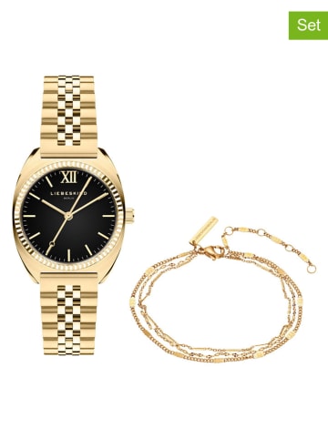 Liebeskind 2-delige sieradenset: kawartshorloge & armband