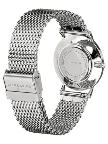 Liebeskind Zegarek kwarcowy w kolorze srebrno-białym