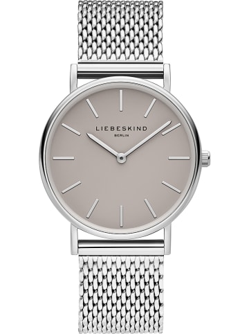 Liebeskind Quarzuhr in Silber/ Grau