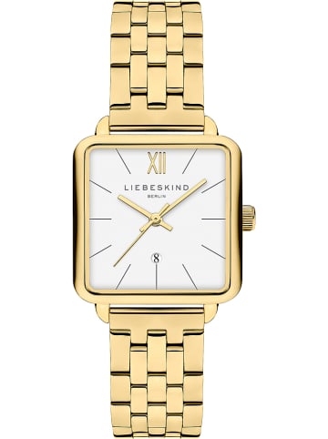 Liebeskind Quarzuhr in Gold/ Weiß