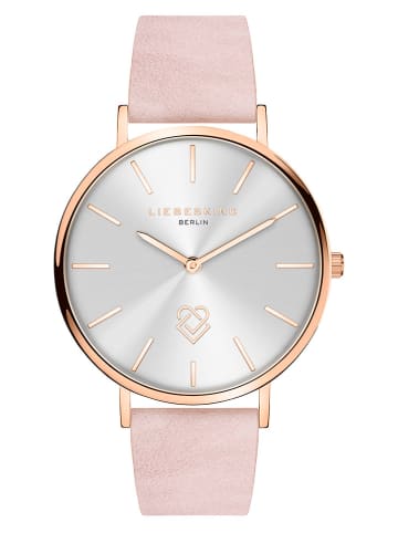 Liebeskind Quarzuhr in Rosa/ Roségold/ Silber