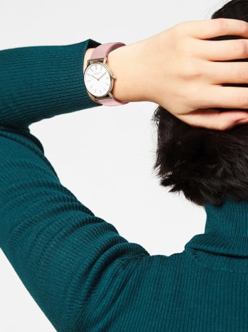 Liebeskind Quarzuhr in Rosa/ Roségold/ Weiß