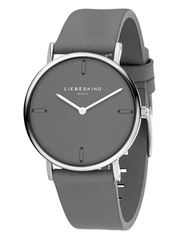Liebeskind Quarzuhr in Silber/ Grau