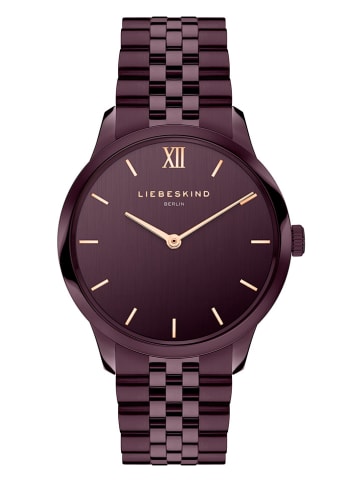 Liebeskind Quarzuhr in Aubergine