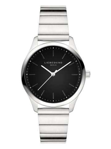 Liebeskind Quarzuhr in Silber/ Schwarz