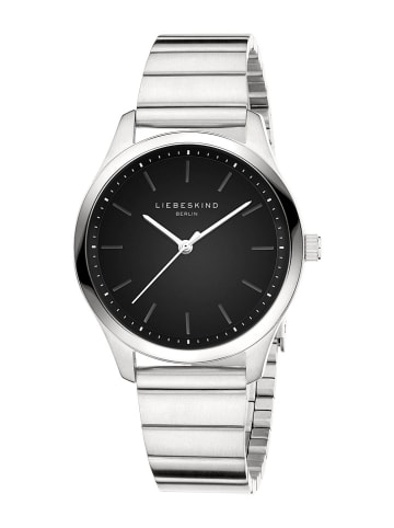 Liebeskind Quarzuhr in Silber/ Schwarz