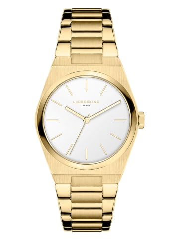 Liebeskind Quarzuhr in Gold/ Weiß