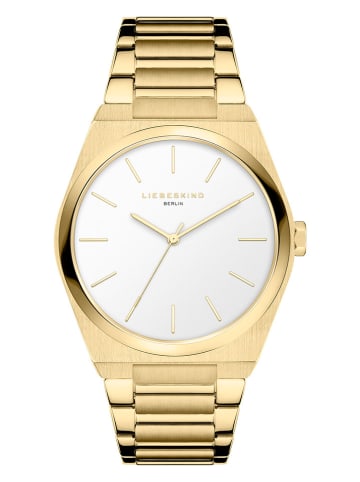 Liebeskind Quarzuhr in Gold/ Weiß