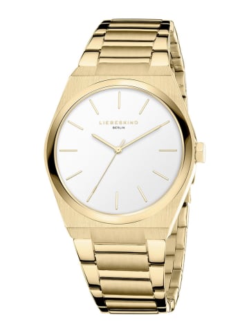 Liebeskind Quarzuhr in Gold/ Weiß