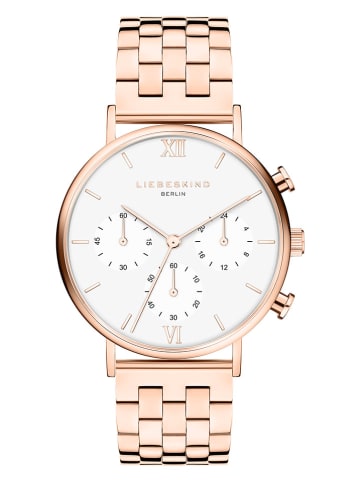 Liebeskind Chronograph in Roségold/ Weiß
