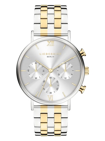 Liebeskind Chronograph in Silber/ Gold