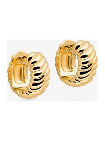 Ania Kruk Pozłacane kolczyki-kreole