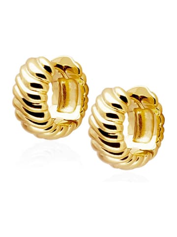 Ania Kruk Pozłacane kolczyki-kreole