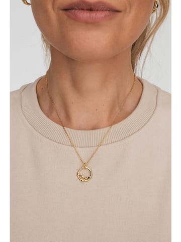 Ania Kruk Pozłacany naszyjnik z zawieszką - dł. 40 cm