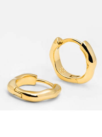 Ania Kruk Pozłacane kolczyki-kreole