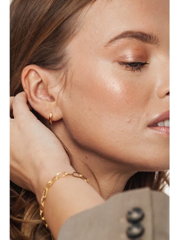 Ania Kruk Pozłacane kolczyki-kreole