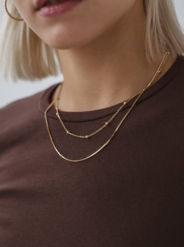 Ania Kruk Pozłacany naszyjnik - dł. 38 cm