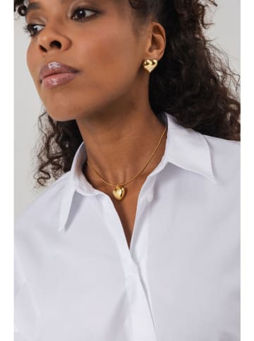 Ania Kruk Pozłacany naszyjnik z zawieszką - dł. 45 cm