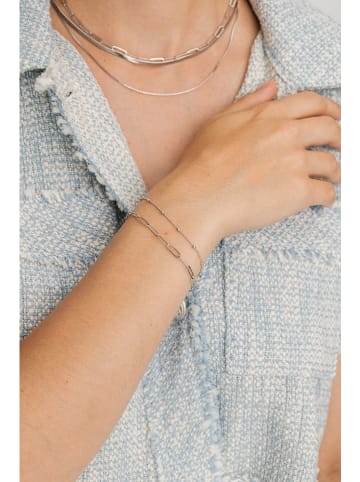 Ania Kruk Silber-Armkette mit Schmuckelementen