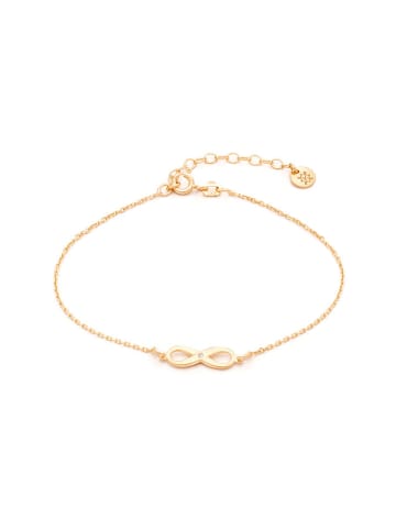 Ania Kruk Pozłacana bransoletka z zawieszką i cyrkonią - dł. 16 cm