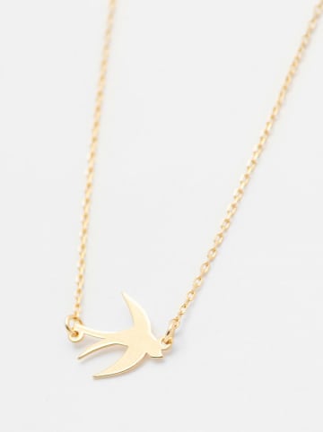 Ania Kruk Pozłacany naszyjnik z zawieszką - dł. 41 cm