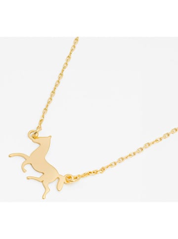 Ania Kruk Pozłacany naszyjnik z elementem ozdobnym - dł. 40 cm