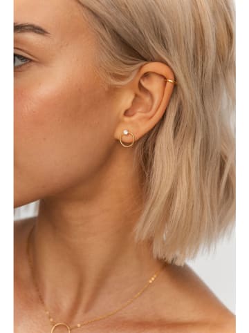 Ania Kruk Pozłacane kolczyki-wkrętki