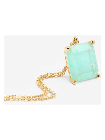 Ania Kruk Pozłacany naszyjnik z zawieszką - dł. 41 cm