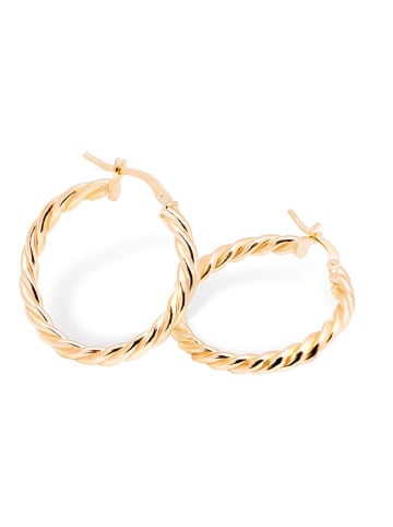 Ania Kruk Pozłacane kolczyki-kreole